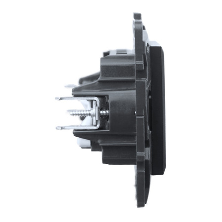 Computersteckdose 2xRJ45 CAT5e schwarz Niloe Step 863560