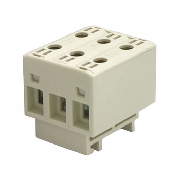 Hauptleitungsklemme Anschlussklemme ETB 16/1x3 (L1,L2,L3) Al/Cu Universalklemme elektroinstallation 6 Löcher Elektro Becov UK3316.21