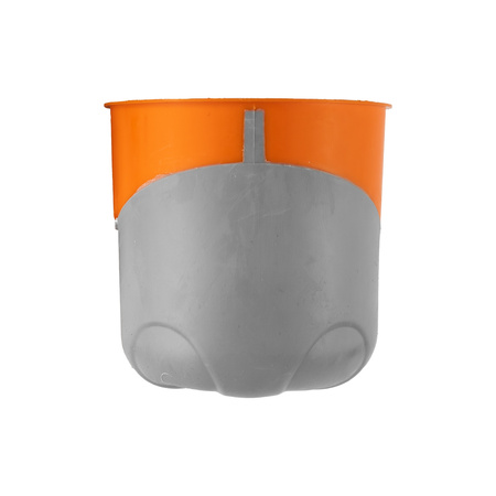 F-tronic Unterputzdose 1 Stück Elektronikdose winddicht Hohlwanddose 68 mm orange VDE 7350066