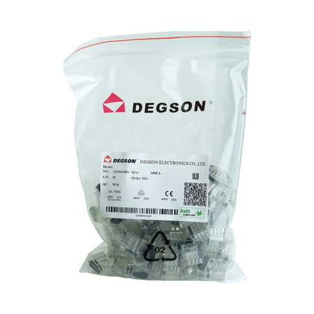 Dosenklemme 5x0.5-2.5 mm² Verbindungsklemme VDE DGN 1 Stück 100 Stück DG228-3.5-05P-1Y-00A