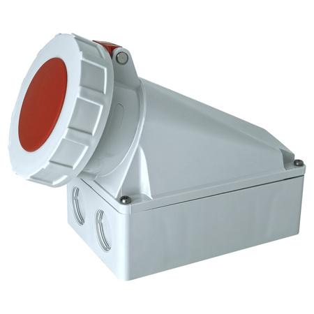 Wandsteckdose Aufputz Steckdose 63A/5P 400V IP67 Bals BL 11387