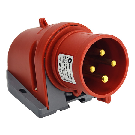 CEE Wandstecker Aufputz 4P 32A 400V IP44 3126-312-1600