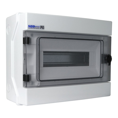 Feuchtraumvert​eiler Verteilerkasten RH12 12 Module AP 1000V Aufputz Sicherungskasten IP65 VDE E-P 36.12