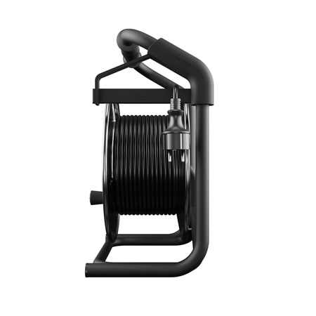 Kabeltrommel 20 m HEAVY LINE mit Metalltrommel und 4 230 V-Steckdosen W-99433