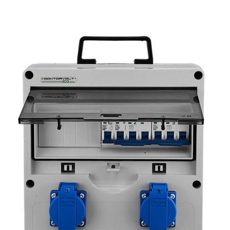 Stromverteiler ECO-S SKH 1x16A 1x32A 2x230V mit Kabel 5x4mm2 Doktorvolt DV-0083-D