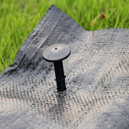 Erdanker Bodenanker Erdnägel Erdspieß für Unkrautvlies Gartenvlies 15cm BRADAS ATSU15+