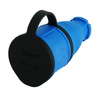 Gummikupplung 16A 230V 2P+E Steckdose Kupplung blau 3101-304-0900