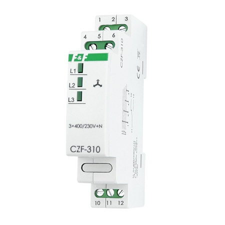 Netzüberwachung Phasenwächter Phase Monitor Phasenüberwachung Phasenausfall F&F CZF-310