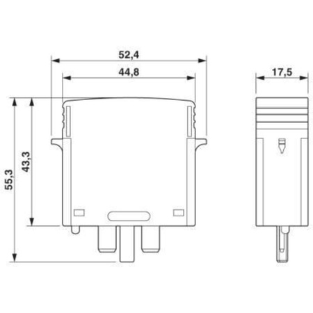 Überspannungsschutz-Stecker T1 T2 Phoenix Contact 2801162