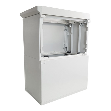 Doppelter Sockel für Kabelverteilerschranke KKH 68 für Gehäuse HYDRA 68x Doktorvolt DV-1578-KKH 68-2