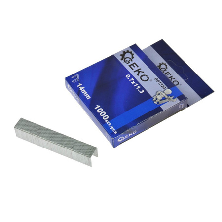 Heftklammern 0.7x11.3 Tackerklammern 6/8/10/12/14mm 1000 Stück G01325