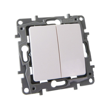 Doppel Ein- Aus Schalter 10A NILOE eco Legrand 764505