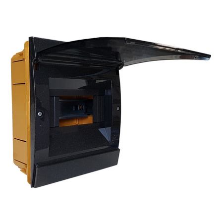 Unterputz Verteilerkasten IP40 2/4 Module schwarz M-L 970.04.N