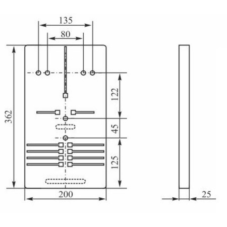 Stromzähler Schalttafeln T-1F/3F-b/z-NOVA Zählertafel E-P 10.11