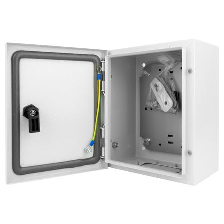 Doktorvolt Verteilerkasten Aufputz Sicherungskasten aus Metall SIBox 2,5.2.1,4