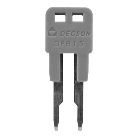 Einlegebrücke Steckbrücke Querverbinder 2-Polig für DS1.5 Reihenklemmen DGN DFB1.5-02P-11-00A(H)