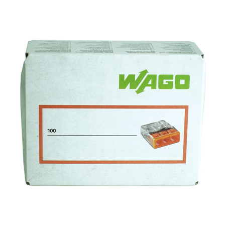 Dosenklemme 4x0,5-2,5mm2 Verbindungsklemme 4-polig WAGO 1 Stück 100 Stück 1-2273-204