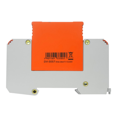 Überspannungsschutz 1P 20-50kA Klasse T1 T2 Blitzschutz Doktorvolt DV-5057