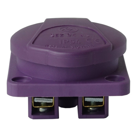 Einbausteckdose gerade 48V 10A 2P IP54 Steckdose VZ 48