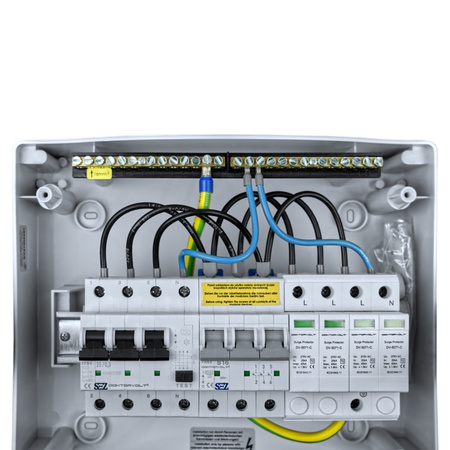 Solar Anschlusskasten PV AC B16A 12-Module Photovoltaik Doktorvolt DV-2384-FOT