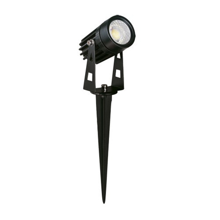 Gartenstrahler mit Erdspieß PLANT LED 3W BLACK 4500K Strühm 03129