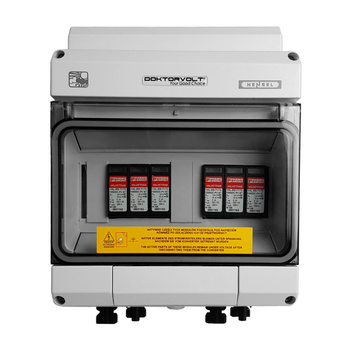 Solar Anschlusskasten DC 2x Phoenix 2801162 T1/T2 2-String 4mm Connector IP65 Doktorvolt DV-4555-FOT