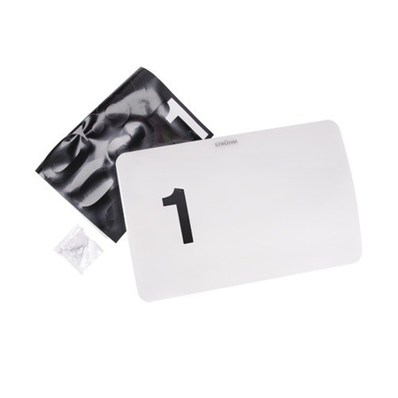 Hermetische LED-Lampe mit beleuchteter Hausnummer 20W MORGAN LED 03778