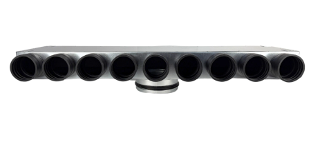 Lüftungsverteiler Verteilerkasten 9x75 Ø160 Wohnraumlüftung Luftverteiler E-KRR-9X75/160-OC (0+9+0)