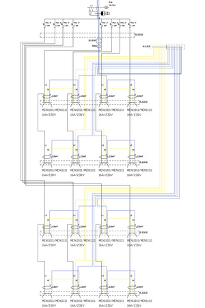 Stromverteiler GR-S/FI 16x230V Baustromverteiler Wandverteiler Doktorvolt® DV-9078-D