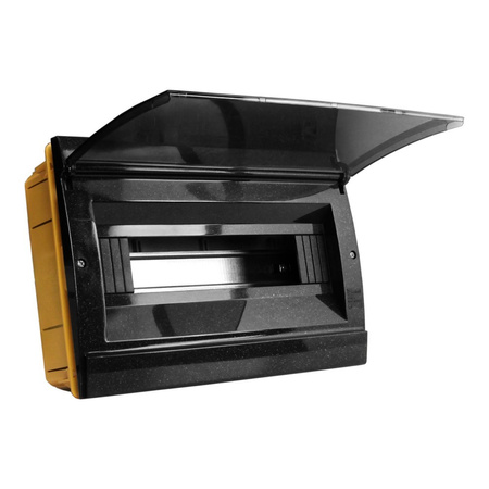 Unterputz Verteilerkasten IP40 10/14 Module schwarz M-L 970.12.N