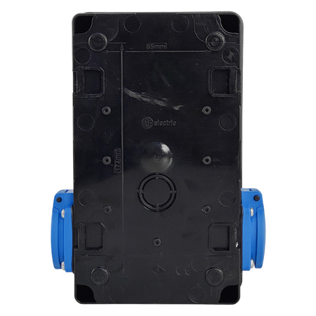 Wandverteiler XS 16A 2x230V IP44 Stromverteiler Komplett Verdrahtet Doktorvolt DV-5121-F