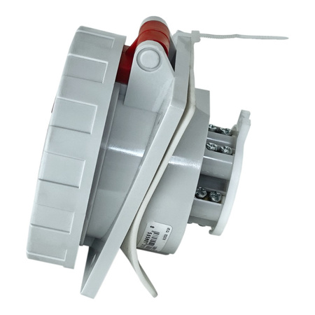 Einbausteckdose schräg 16A/5P 400V IP67 Steckdose IEG 1653