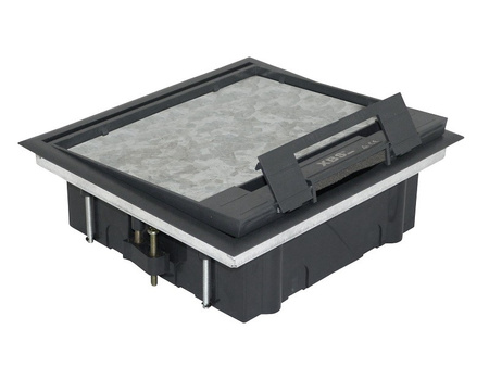 Leergehäuse 6-fach Einbausteckdose Fußbodensteckdose Steckdose Bodensteckdose XBS PD-12