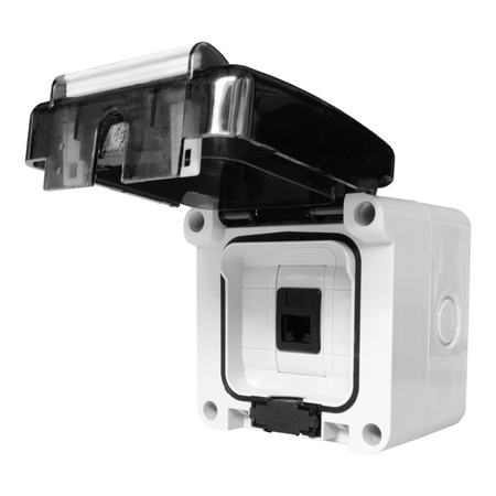 Steckdose RJ45 im Gehäuse hermetische IP66 SCAME 5192