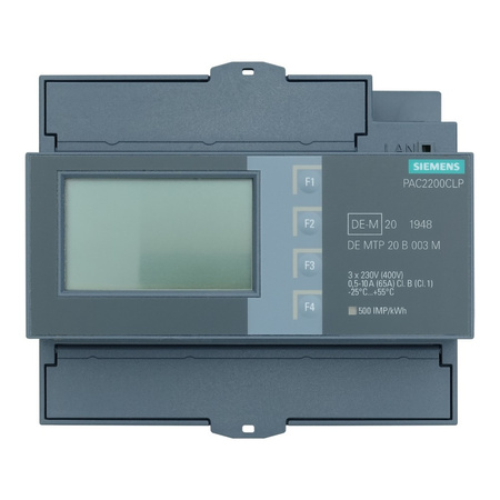 Siemens SENTRON PAC2200CLP Messgeräte Energiemonitoring 7KM2200-2EA40-1JB1