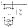 Lichtdimmer f.Beleuchtung mit  "Memory" SCO-812 F&F 1153