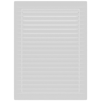 Lüftungsgitter Insektenschutz 21x14 weiß AirRoxy 02-340