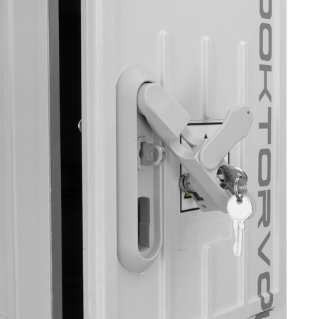 Baustromverteiler auf Fundament  IP44 Stromverteiler ohne Schutz Leergehäuse Doktorvolt DV-6012