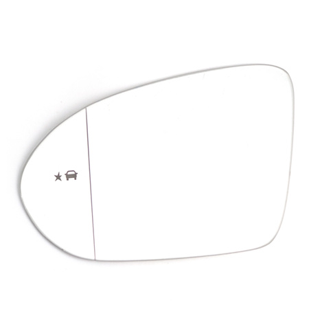 Außenspiegel Spiegelglas Links für OPEL INSIGNIA B 2017-2024 Fahrerseite mit Totwinkelassistent 314969766774