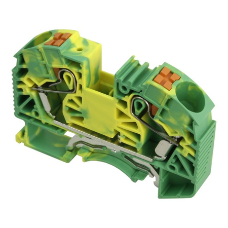 Schutzleiter-Reihenklemme 16mm2 gelb-grün Erdungsklemme DS16-PE-01P-1C-00AH