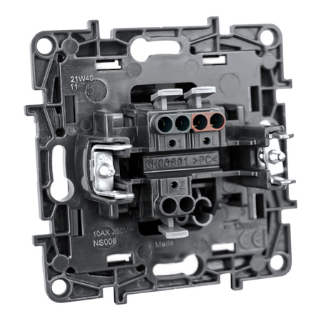 Treppenschalter 10 AX Schalter schwarz Niloe Step 863506