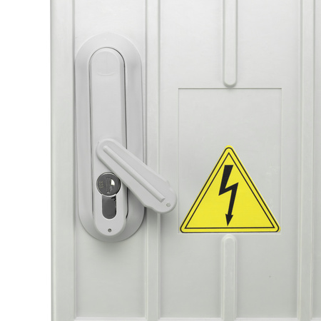 Stromverteiler auf Fundament BV-SFI 16-32A 2x230V Baustromverteiler Verteilersäule IP44 Doktorvolt DV-5039-F