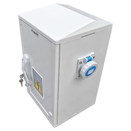 Stromverteiler RCBO FI/LS-Schalter 2x 230V CEE-Steckdose IP44 DV-0164