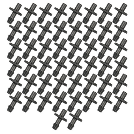 Bradas 50x Stacheldraht 4mm Steckverbinder Tropfer Anschluss DSK-5131L4-50