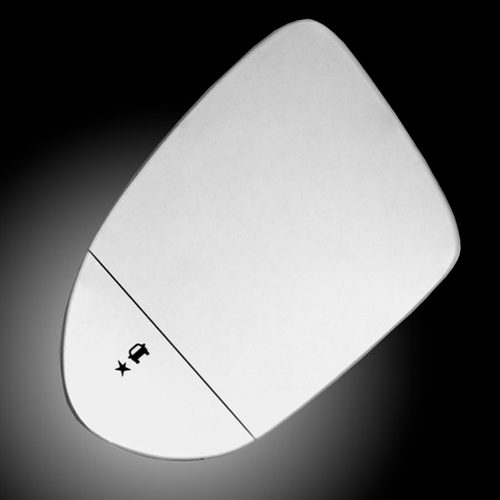 Außenspiegel Spiegelglas Links für OPEL INSIGNIA B 2017-2024 Fahrerseite mit Totwinkelassistent 314969766774