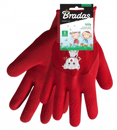 Gartenhandschuhe Schutzhandschuhe Kinderhandschuhe Latex Größe 5 BRADAS RWDKI5