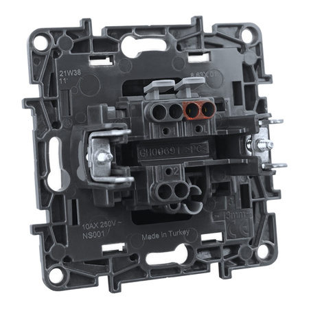 Ein- / Ausschalter 10 AX schwarz Niloe Step 863501