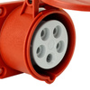 CEE Einbausteckdose gerade 400V 16A 5P 70x70 mm IP44 3105-321-1670