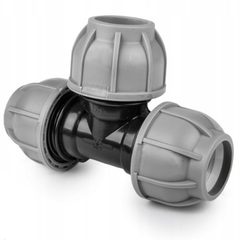 T-Stück für PE Rohr 32 / 25 / 32 mm Verbinder PN10 BRADAS DSRA10T3225