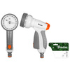 7 Funktionen Profi Spritzbrause Gartenbrause Sprühpistole Schlauchbrause Sprüher WHITE LINE BRADAS WL-EN53M
